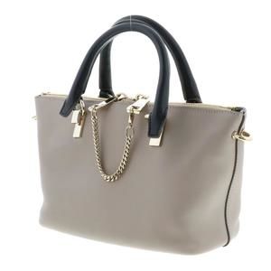 Chloe Mini Gray 2way Handbag Bailey